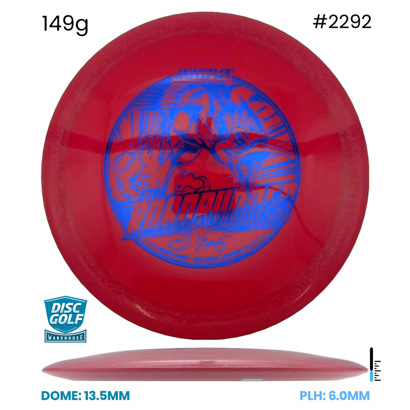 Disc Golf Warehouse Innova Roadrunner - Star Plastic - Gregg Barsby Signature Red/Blue Metallic 149g