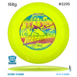 Disc Golf Warehouse Innova Roadrunner - Star Plastic - Gregg Barsby Signature Yellow/Multicolor 168g