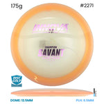 Disc Golf Warehouse Innova Savant - Champion Plastic Orange/Silver 175g