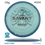 Disc Golf Warehouse Innova Savant - Halo Star Plastic Blue/Black 170g