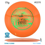 Disc Golf Warehouse Innova Teebird - Star Plastic Orange/Green Metallic 171g