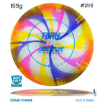 Disc Golf Warehouse Innova Tern - I Dye Champion Plastic Full Colour Dye/Green Metallic, Red Metallic 169g