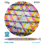 Disc Golf Warehouse Innova Tern - I Dye Champion Plastic Full Colour Dye/Green Metallic, Red Metallic 170g