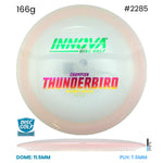 Disc Golf Warehouse Innova Thunderbird - Champion Pink/Green Metallic, Red Metallic 166g