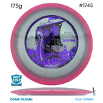 Disc Golf Warehouse Innova Thunderbird - Halo Champion Moondust Plastic - Henna Blomroos 2026 Tour Series Pink/Purple Metallic, Black 175g