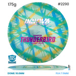 Disc Golf Warehouse Innova Thunderbird - I-Dye Champion Full Colour Dye/Rainbow Holo, Black 175g