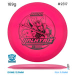 Disc Golf Warehouse Innova Valkyrie - DX Plastic Pink/Black 169g
