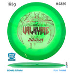 Disc Golf Warehouse Innova Valkyrie - Halo Star Plastic Green/Red Metallic, Black 163g
