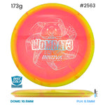 Disc Golf Warehouse Innova Wombat3 - Halo Star Plastic Pink/White, Rainbow Holo 173g