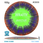Disc Golf Warehouse Innova Wraith - I Dye Star Plastic Full Colour Dye/White 168g
