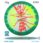 Disc Golf Warehouse Innova Wraith - I Dye Star Plastic Full Colour Dye/White 171g