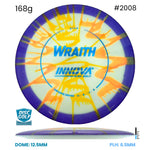Disc Golf Warehouse Innova Wraith - I Dye Star Plastic White/Blue Metallic 168g