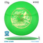 Disc Golf Warehouse Innova Wraith - Star Plastic Green/Gold 175g