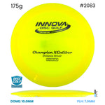 Disc Golf Warehouse Innova Xcaliber - Champion Yellow/Black 175g