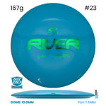 Disc Golf Warehouse Latitude 64 River - Gold Plastic Blue/Green Metallic 167g