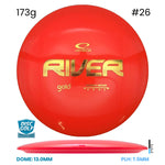 Disc Golf Warehouse Latitude 64 River - Gold Plastic Orange/Gold 173g