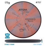 Disc Golf Warehouse MVP Atom - Cosmic Electron Soft Plastic Orange/Black 175g