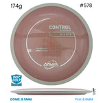 Disc Golf Warehouse MVP Control - Neutron Plastic Pink/White 174g