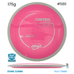Disc Golf Warehouse MVP Control - Neutron Plastic Pink/White 175g