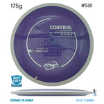 Disc Golf Warehouse MVP Control - Neutron Plastic Purple/White 175g