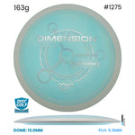 Disc Golf Warehouse MVP Dimension - Fission Plastic Blue/Silver 163g