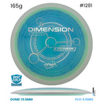 Disc Golf Warehouse MVP Dimension - Fission Plastic Blue/Silver 165g