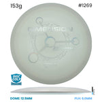 Disc Golf Warehouse MVP Dimension - Fission Plastic White/Silver 153g