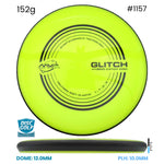 Disc Golf Warehouse MVP Glitch - Neutron Soft Plastic Day glow/Black 152g