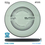 Disc Golf Warehouse MVP Glitch - Neutron Soft Plastic White/Black 152g