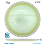 Disc Golf Warehouse MVP Photon - Eclipse Glow Plastic Glow/Silver 172g