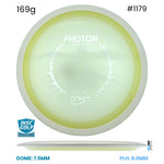 Disc Golf Warehouse MVP Photon - Eclipse Glow Plastic Yellow/Silver 169g