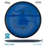 Disc Golf Warehouse MVP Relay - Neutron Plastic Blue/Black 156g
