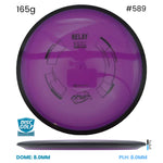 Disc Golf Warehouse MVP Relay - Neutron Plastic Purple/Black 165g