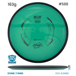 Disc Golf Warehouse MVP Relay - Neutron Plastic Teal/Black 163g