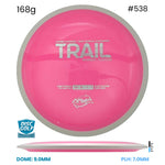 Disc Golf Warehouse MVP Trail - Neutron Plastic Pink/Silver 168g