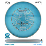 Disc Golf Warehouse MVP Watt - Plasma Plastic Blue/Silver 172g