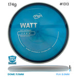 Disc Golf Warehouse MVP Watt - Proton Plastic Blue/Silver 174g