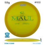Disc Golf Warehouse Pre-loved Distance Drivers Maul - Opto - 9/10/Gold 159g