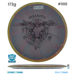 Disc Golf Warehouse Pre-loved Fairway Drivers Insanity - Cosmic Neutron - 8/10/Black 173g