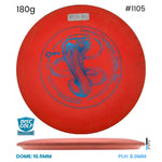 Disc Golf Warehouse Pre-loved Mid-Range Orange/Blue Metallic 180g