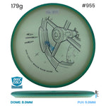 Disc Golf Warehouse Pre-loved Putt and Approach Glow/Black 179g
