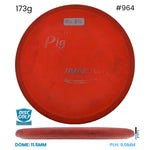 Disc Golf Warehouse Pre-loved Putt and Approach Pig - R Pro - 7/10/Silver 173g