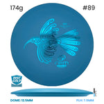 Disc Golf Warehouse RPM Huia - Strata Plastic Blue/Blue Metallic 174g