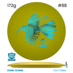 Disc Golf Warehouse RPM Huia - Strata Plastic Yellow/Blue Metallic 172g