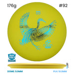 Disc Golf Warehouse RPM Kotuku - Strata Plastic Yellow/Blue Metallic 176g