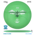 Disc Golf Warehouse RPM Pekapeka - Atomic Plastic Mint Green/Silver 170g