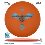 Disc Golf Warehouse RPM Pekapeka - Strata Plastic Orange/Blue Metallic 170g