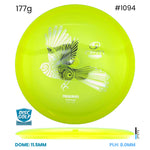 Disc Golf Warehouse RPM Piwakawaka - Cosmic Plastic Yellow/Silver 177g
