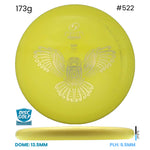 Disc Golf Warehouse RPM Ruru - Atomic Plastic Yellow/Silver 173g