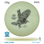 Disc Golf Warehouse RPM Tui - Glow Plastic Glow/Black 175g